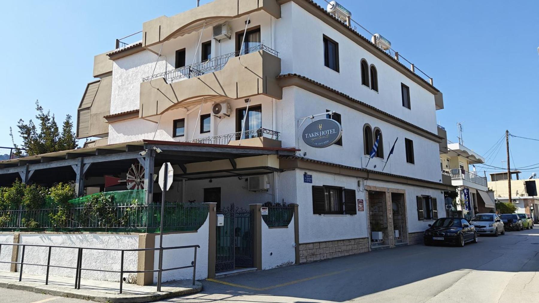 יאליסוס Takis Hotel Apartments מראה חיצוני תמונה